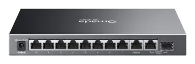 Omada Networks by TP Link Omada 10-Port Gigabit Easy Managed Switch with 8-Port PoE+ Port: 8 Gigabit PoE+, image 6