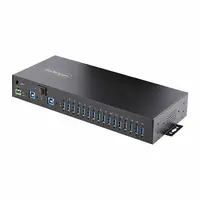 StarTech.com 16-Port Industrial USB 5GBPS Hub with Power Adapter, Metal Enclosure, Mountable, image 3