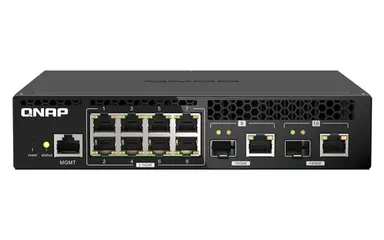Qnap Rackmount Switch Management Switch 8 Port 2.5GBPS 2 Por, image 4