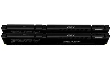 Kingston 32GB 6800MT/S DDR5 CL34 DIMM (Kit of 2) Fury Beast Black Expo, image 3