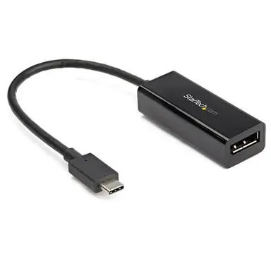 StarTech.com USB-C to DisplayPort 1.4 Adapter; DISPLAYHDR/HBR3/DSC/HDCP 2.2/1.4; 8K 60HZ/4K 1