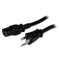 StarTech.com 8 ft (2.4 m) Universal Power Cord W/ NEMA 5-15P and IEC 60320 C15 Connectors; 125V, image 3