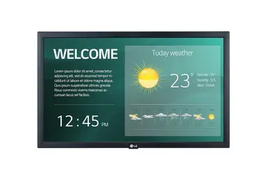 LG Electronics USA 22 in FHD, 250NIT, 2 HDMI, 1 USB 2.0 Typ