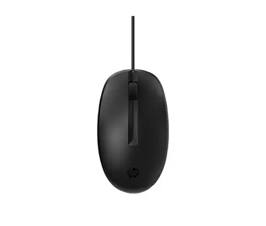 HP 128 Laser Wired Mouse - Mouse - Laser - 1200 DPI - Buttons Qty: 3 - Wired - U