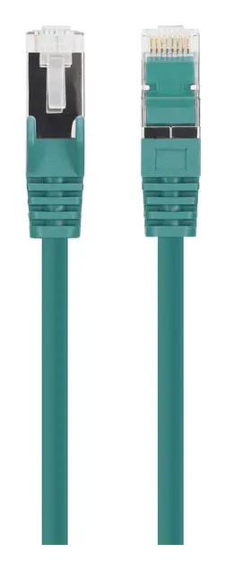 Intellinet CAT8.1 U/FTP Slim Network Patch Cable, 1.5 FT., Green, 10-Pack, image 6