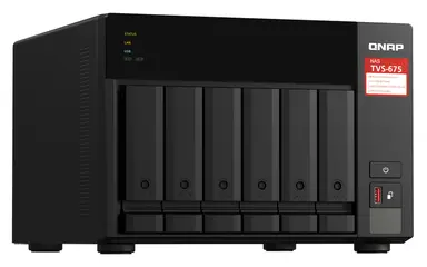Qnap Desktop 8-BAY NAS/ISCSI Ip-San Zhaoxin KX-U6580 8C 2.5GHz 8GB RAM Two 2., image 6
