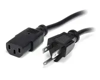 StarTech.com 15 ft (4.5 m) 18AWG Flexible Computer Power Cord W/ NEMA 5-15P and IEC 60320 C13, image 3