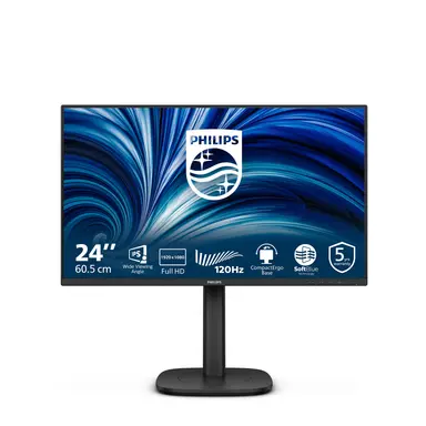 Philips 24 Monitor, LED, FHD, USB-Hub