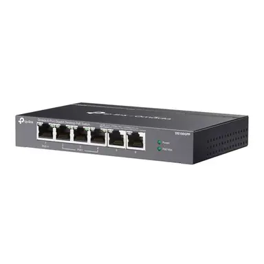 Omada Networks by TP Link Omada 6-Port Gigabit Desktop Switch, image 4