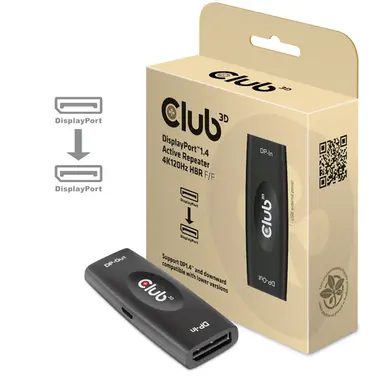 Club 3D B.V DisplayPort 1.4 4K 120HZ Adapter, image 4