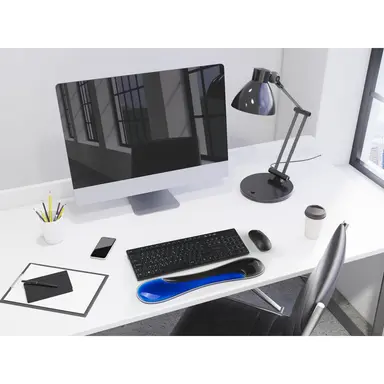 Kensington Computer Slim Duo Gel Keyboard Wrist Rest Blue, image 6