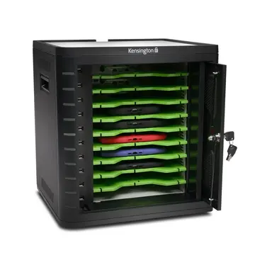 Kensington Computer Charge & Sync Cabinet Universal Tablet Black