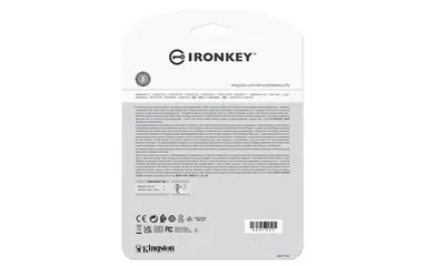 Kingston 128GB USB-C Ironkey Vault Privacy 50C AES-256 Encrypted Fips 197, image 3