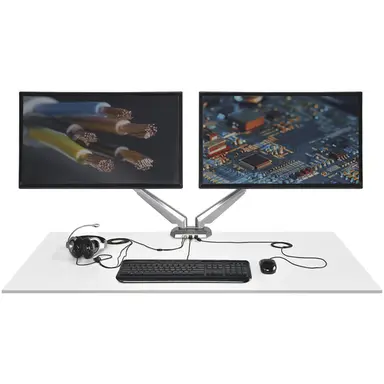 StarTech.com VESA 75MM/100MM Desk Mount Dual Monitor Arm Supports Displays up to 30 in, image 5