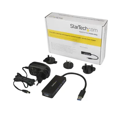 StarTech.com Portable 4-Port USB 3.0 Hub (5GBPS Superspeed) with USB Type-a Ports; USB Bus/SE, image 7