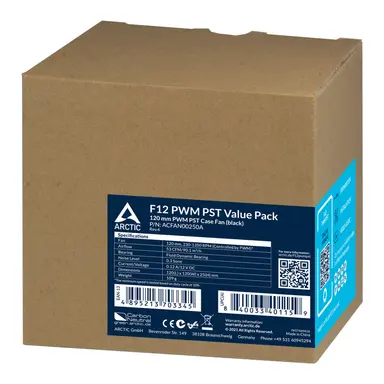 Arctic Cooling F12 PWM PST Value Pack (Black), image 8