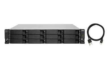 QNAP 12-Bay 2U Rackmount USB-C 3.1 GEN2 10GBP, image 6