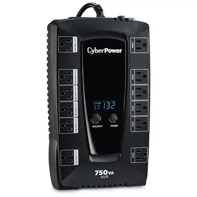 CyberPower Systems (USA) 450W Desktop Line Interactive LCD Avr 5-15P Plug 12 Outlet 15 Amp Compact 3-Year, image 7