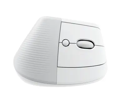 Logitech Lift for Mac Vertical Ergonomic Mouse - Off-White/Pale Gray, image 6