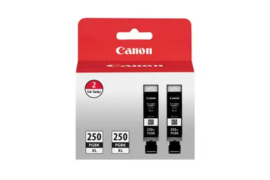Canon Inkjet PGI-250 XL Pigment Black Ink Tanks