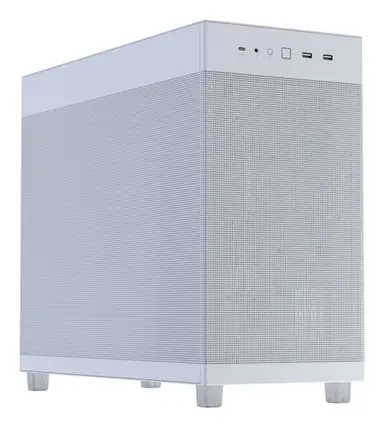 ASUS Prime AP303 White Edition Mesh-Panel 44-LITER ATX PC Case GPU Support for, image 4