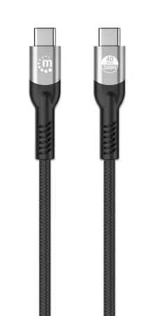 Manhattan - Strategic USB4 / Thunderbolt 4 Type-C 40 Gbps 8K Video and 240 W Epr Charging Cable / PD 3, image 7