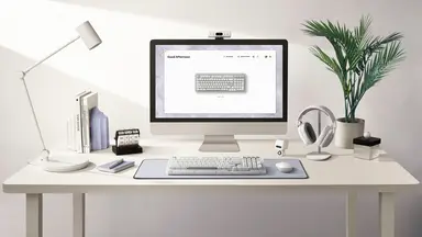 Logitech Alto Keys K98M Wireless Mechanical Customizable - Off-White, image 5