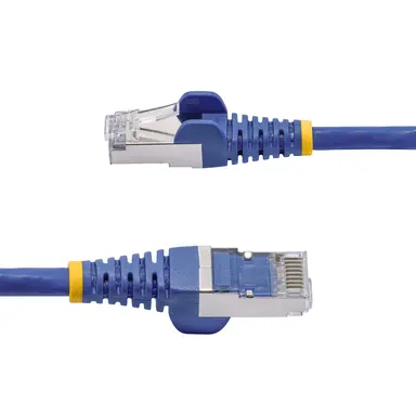 StarTech.com 6 ft Blue Cat8 Ethernet Cable, Snagless RJ45, 25G/40G, 2000MHz, 100W PoE, S/FTP 2, image 7