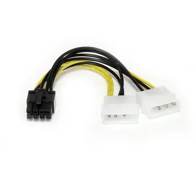 StarTech.com Convert a Standard LP4 Power Supply Connector to an 8-Pin PCI Express Video Card