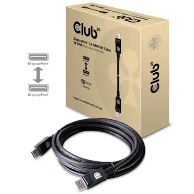 Club 3D B.V DP1.4 to DP1.4 HBR3 Cable M/M 3M/9,84FT, image 6