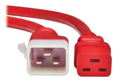 Eaton power cable Red 1.2 m C20 coupler C19 coupler, image 3