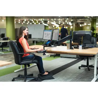 Kensington Computer Smartfit Solemate Plus Foot Rest Black, image 6