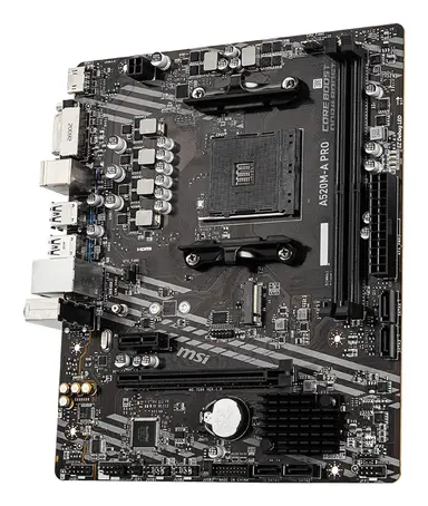 MSI Computer A520M-A Pro - Matx - Support 3RD Gen AMD Ryzen Desktop Processors and AMD RYZEN4, image 7
