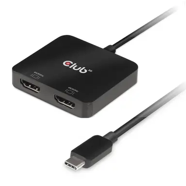 Club 3D B.V USB Type C Mst Hub to Dual HDMI 4K60HZ M/F