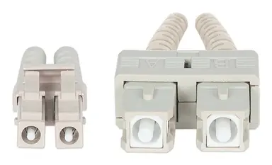 Intellinet 1 M LC to SC UPC Fiber Optic Patch Cable, 2.0 MM, Duplex, Ofnr, OM4 Multimode, image 8