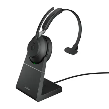 Jabra EVOLVE2 65 LINK390A UC Mono Stand BLK, NA