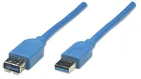 Manhattan - Strategic 10 FT USB 3.0 Cable Am-AF Blu, image 3