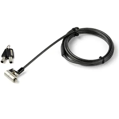 STARTECH.COM 6.6FT Universal 3-IN-1 Keyed Laptop Cable Lock with 2 Keys / Interchangeable Loc, image 4