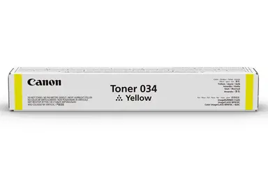 Canon Laser Canon Cartridge 034 Yellow Toner - for Imageclass MF820CDN and MF810CDN - Full Y, image 6