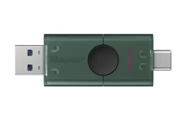 Kingston 256GB USB-a + USB-C 3.2 Gen 1 Datatraveler DUOG2, image 3