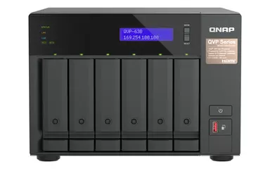 Qnap 6 Bay Nvr 8CH (MAX CHANNELS: 36) Vms Built-In IP Surveillance HDMI Outp, image 4