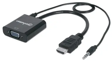 Manhattan - Strategic HDMI-VGA Converter Cable
