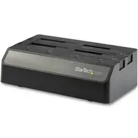 StarTech.com Quad-Bay Hard Drive Dock for 2.5 in / 3.5 in SATA Drives; SATA Iii (6.0 Gbps) HDD, image 3