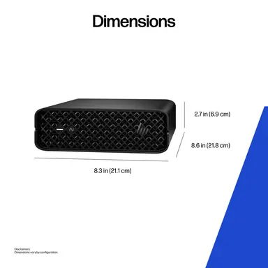 HP Sbuy Z2 Mini G1I U5-235 32GB 1TB AI Boost (UP to 13 TOPS) Nvidia Quadro Rtx 2000, image 7