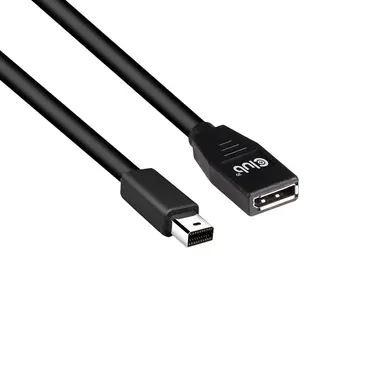 Club 3D B.V Mini DP Male to DP Female Cable Support up to 8K 60HZ, DisplayPort 1.4 1 METER/3