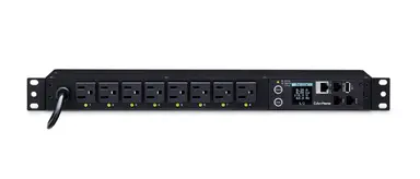 CyberPower Systems (USA) 15A 120V Metered-by-Outlet Switched PDU NEMA Outlets 12 ft Cord Year Warranty
