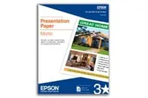 Epson Print Epson Photo Paper - Letter a Size (8.5 in X 11 in) - 105 G/M2. for Epson 3640