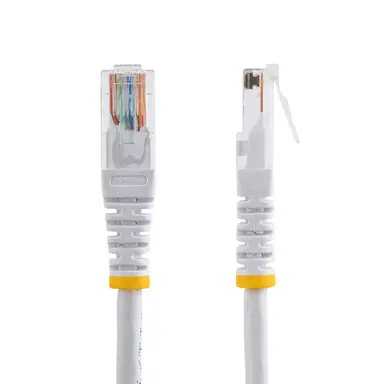 StarTech.com 15 ft White Molded Cat5e UTP Patch Cable, image 6