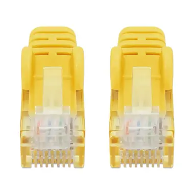 Intellinet Cat6 U/UTP Slim Network Patch Cable, 10 FT., Yellow, image 6
