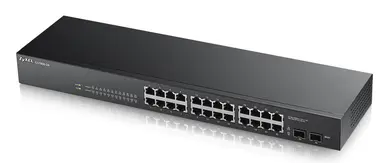Zyxel Communications GS1900-24- 24 Port Gbe L2 Web Managed Switch with Gbe Uplink